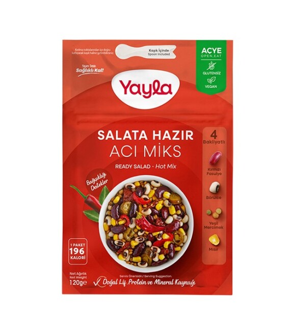 Yayla Salata Acı Miks 120 Gr. (1 Paket) - 1